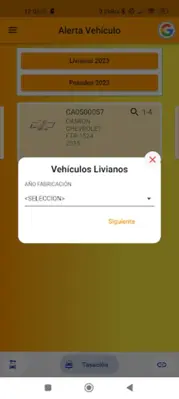 Alerta Vehículo android App screenshot 12