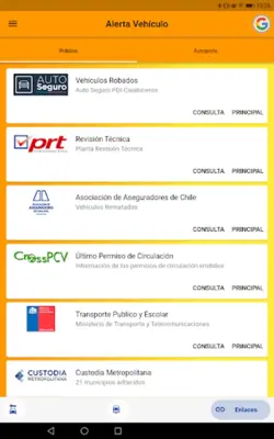 Alerta Vehículo android App screenshot 2