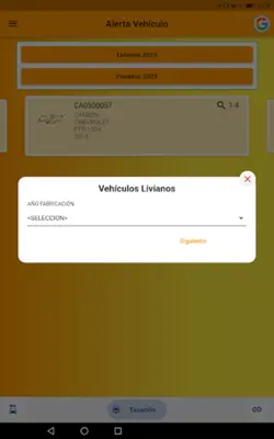 Alerta Vehículo android App screenshot 4