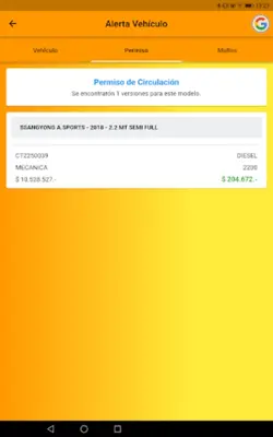 Alerta Vehículo android App screenshot 6